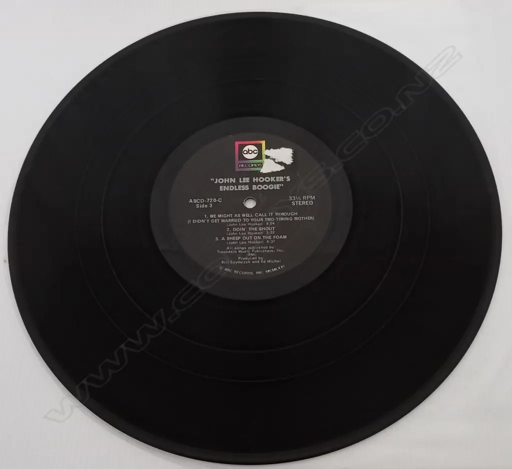 John Lee Hooker, Endless Boogie (Double album) Image 1++